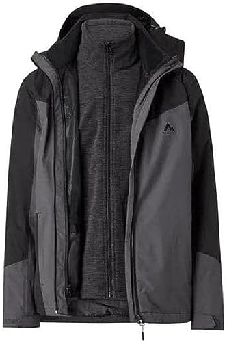 McKinley Tessi Doppel-Jacke Anthracite/Black Nig 3XL von Mc Kinley