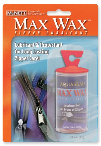 McNett Max Wax Stick-Schmiermittel für Reißverschlüsse in 3/4-Ounce McNett Max Wax Stick-Schmiermittel für Reißverschlüsse in 3/4-Ounce von McNett