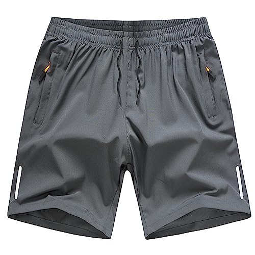 Mdrcg Herren Cargo Shorts Kurze Hose Sommer Bermuda Shorts Outdoor Lässige Shorts Freizeitshorts Mit Taschen,B,XXL von Mdrcg