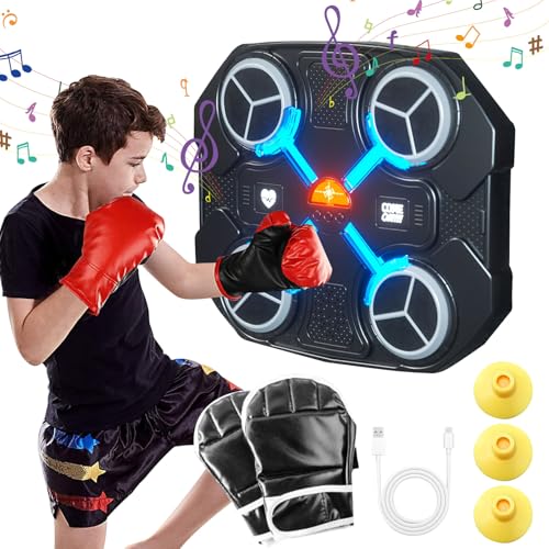 MeYuxg Music Boxing Machine, Bluetooth Musik Boxen, Smart Music Boxing Machine, Boxing Machine mit Boxhandschuhen, Wandmontierte Boxmaschine, Boxen Training Geräte für Erwachsene und Kinder MeYuxg Music Boxing Machine, Bluetooth Musik Boxen, Smart Music Boxing Machine, Boxing Machine mit Boxhandschuhen, Wandmontierte Boxmaschine, Boxen Training Geräte für Erwachsene und Kinder von MeYuxg