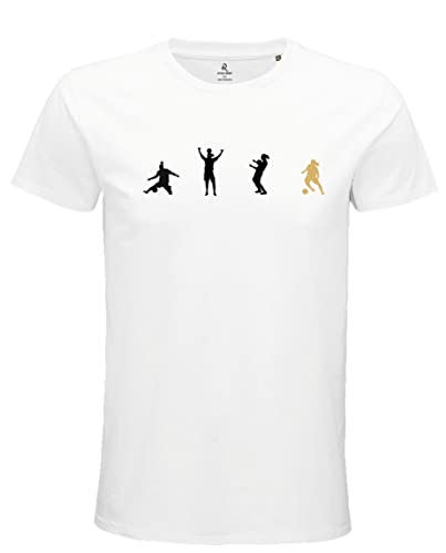 Ronaldinho10, T-shirt, Official Product, Tee White, Evolution von Ronaldinho10