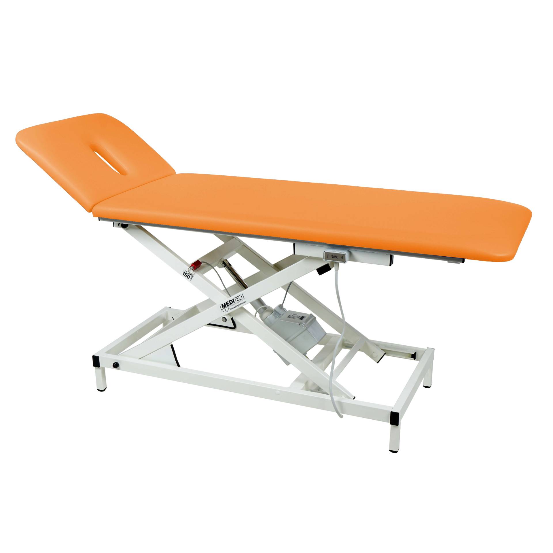 Meditech Elektrische Therapieliege "Vario Nr. 1", 2-teilig, Creme, 80 cm von Meditech