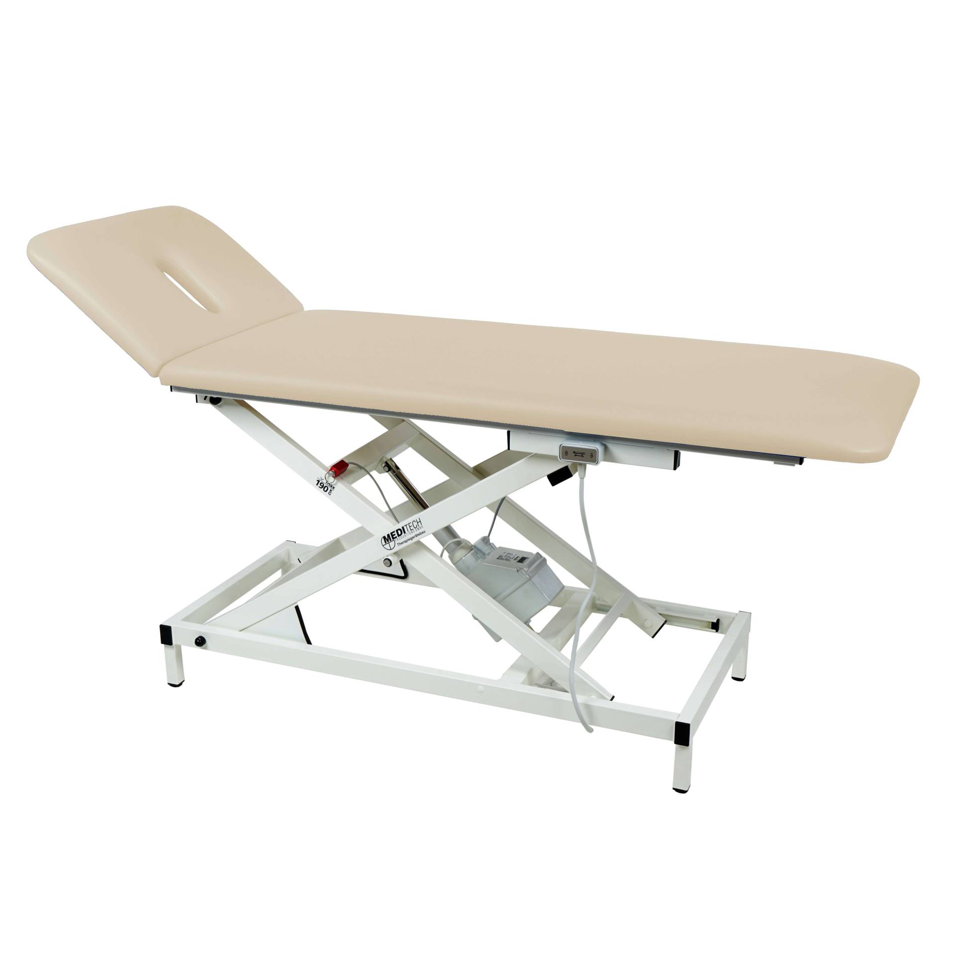 Meditech Elektrische Therapieliege "Vario Nr. 1", 2-teilig, Creme, 65 cm Meditech Elektrische Therapieliege "Vario Nr. 1", 2-teilig, Creme, 65 cm von Meditech