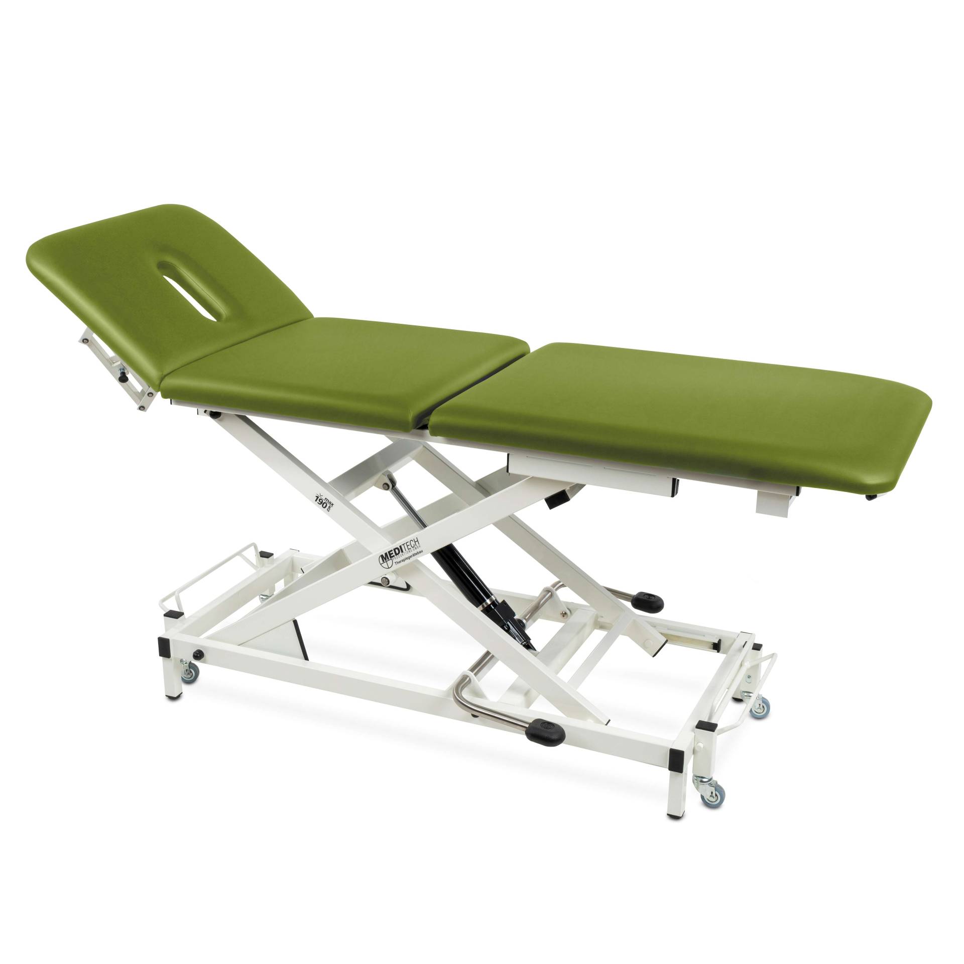 Meditech Hydraulische Therapieliege "Vario Nr. 1", 3-teilig, Limone, 80 cm Meditech Hydraulische Therapieliege "Vario Nr. 1", 3-teilig, Limone, 80 cm von Meditech