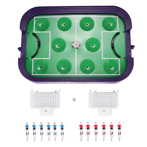 Mednkoku Mini Tisch Fußball Set Plastik Desktop Football Field Model Familie Interactive Toys Kinder Sportspielzeug von Mednkoku