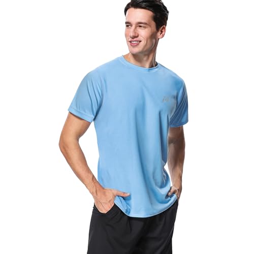 MeetHoo Rashguard Herren, UV Shirt Rash Vest UV-Schutz Schwimmshirt UPF 50+ Kurzarm für Surfen Schwimmen Running MeetHoo Rashguard Herren, UV Shirt Rash Vest UV-Schutz Schwimmshirt UPF 50+ Kurzarm für Surfen Schwimmen Running von MeetHoo