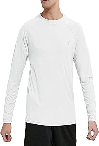MeetHoo Rashguard Herren Langarmshirt UV Shirt UPF 50+ Lose Stretch UV-Schutz Longsleeve Schwimmshirt für Surfen Schwimmen Running MeetHoo Rashguard Herren Langarmshirt UV Shirt UPF 50+ Lose Stretch UV-Schutz Longsleeve Schwimmshirt für Surfen Schwimmen Running von MeetHoo
