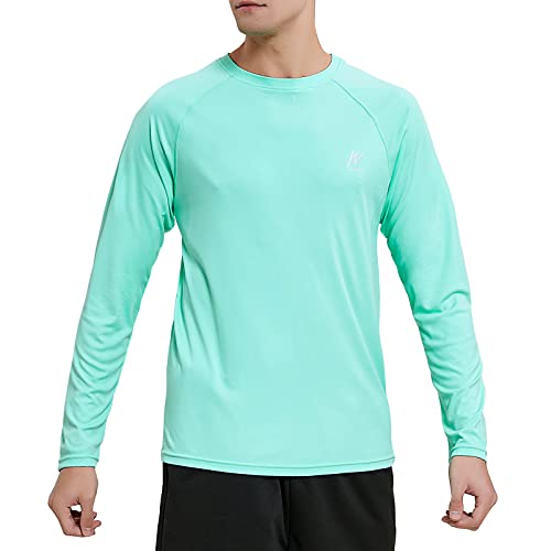 MeetHoo Rashguard Herren Langarmshirt UV Shirt UPF 50+ Lose Stretch UV-Schutz Longsleeve Schwimmshirt für Surfen Schwimmen Running MeetHoo Rashguard Herren Langarmshirt UV Shirt UPF 50+ Lose Stretch UV-Schutz Longsleeve Schwimmshirt für Surfen Schwimmen Running von MeetHoo