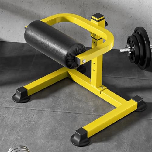 MegLob Deluxe Split Squat Stand, Home Fitnessstudio Eins Bein Squat Roller, 7 Einstellbare Walzenhöhen Und Beinpolster Für Die Kniebeuge, Spezialmaschine Der Unterkörper von MegLob