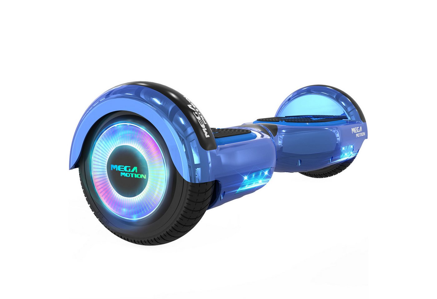 Mega Motion Balance Scooter 6.5 Zoll Hoverboard mit Bluetooth LED-Licht 2 Motoren, 15,00 km/h, Geschenk für Kinder und Jugendliche Mega Motion Balance Scooter 6.5 Zoll Hoverboard mit Bluetooth LED-Licht 2 Motoren, 15,00 km/h, Geschenk für Kinder und Jugendliche von Mega Motion