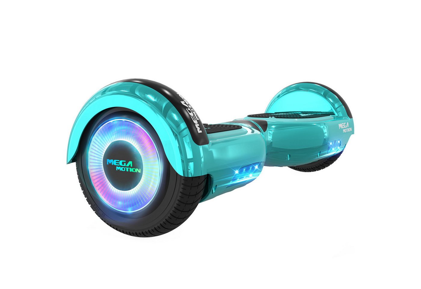 Mega Motion Balance Scooter 6.5 Zoll Hoverboard mit Bluetooth LED-Licht 2 Motoren, 15,00 km/h, Geschenk für Kinder und Jugendliche Mega Motion Balance Scooter 6.5 Zoll Hoverboard mit Bluetooth LED-Licht 2 Motoren, 15,00 km/h, Geschenk für Kinder und Jugendliche von Mega Motion