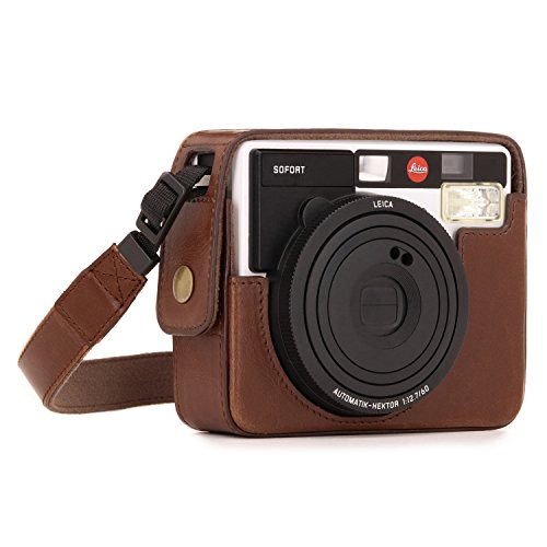 MegaGear Ledertasche für Leica Sofort Sofortbildkamera braun Tasche, braun, Etui MegaGear Ledertasche für Leica Sofort Sofortbildkamera braun Tasche, braun, Etui von MegaGear