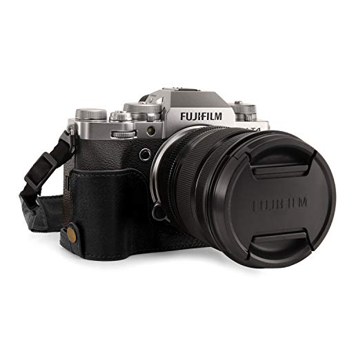 MegaGear MG1923 Ever Ready Kameratasche aus Echtleder, für Fujifilm X-T4, Schwarz MegaGear MG1923 Ever Ready Kameratasche aus Echtleder, für Fujifilm X-T4, Schwarz von MegaGear