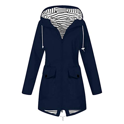 Regenjacke Damen Regenmante Windjacke Atmungsaktiv Wasserdicht Jacke Winddicht Outdoorjacke Übergangsjacke Dünn Frauen Mantel Sommer Mit Kapuze Lang Reg Windbreake Leicht ReißVerschluss mit Kapuze Regenjacke Damen Regenmante Windjacke Atmungsaktiv Wasserdicht Jacke Winddicht Outdoorjacke Übergangsjacke Dünn Frauen Mantel Sommer Mit Kapuze Lang Reg Windbreake Leicht ReißVerschluss mit Kapuze von MeiLyviba