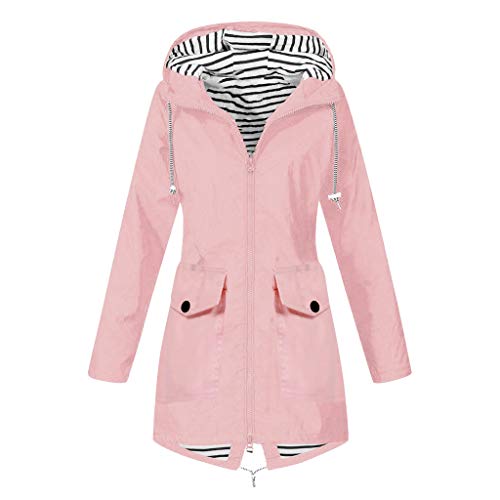 Regenjacke Damen Regenmante Windjacke Atmungsaktiv Wasserdicht Jacke Winddicht Outdoorjacke Übergangsjacke Dünn Frauen Mantel Sommer Mit Kapuze Lang Reg Windbreake Leicht ReißVerschluss mit Kapuze Regenjacke Damen Regenmante Windjacke Atmungsaktiv Wasserdicht Jacke Winddicht Outdoorjacke Übergangsjacke Dünn Frauen Mantel Sommer Mit Kapuze Lang Reg Windbreake Leicht ReißVerschluss mit Kapuze von MeiLyviba