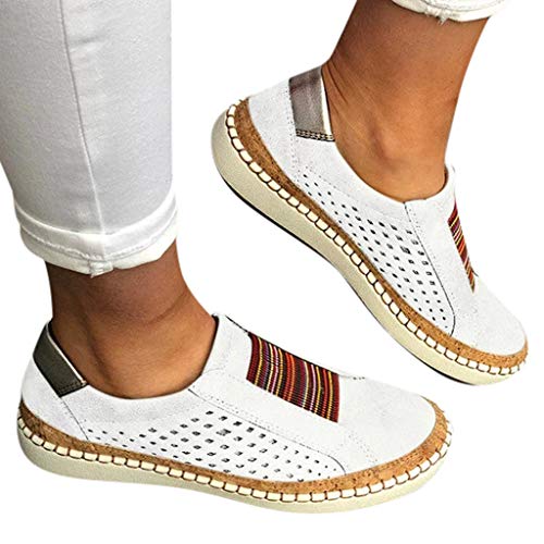 Sneaker Damen Schwarz Elegant Mesh Spitze Slip On Schuhe Fußballschuhe Laufschuhe Leichtgewichts Atmungsaktiv Frauen Joggingschuhe Sneakers Plateau Casual Große Größe Für Sporthalle Outdoor Jogging von MeiLyviba