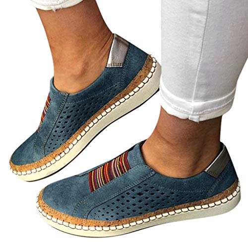 Sneaker Damen Schwarz Elegant Mesh Spitze Slip On Schuhe Fußballschuhe Laufschuhe Leichtgewichts Atmungsaktiv Frauen Joggingschuhe Sneakers Plateau Casual Große Größe Für Sporthalle Outdoor Jogging von MeiLyviba