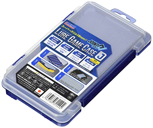 Meiho Angelkast J Navy Blue Rectangular Plastic Box mit Reißverschluss für Angelköder, Wasserfest, Sport, Small to Medium Meiho Angelkast J Navy Blue Rectangular Plastic Box mit Reißverschluss für Angelköder, Wasserfest, Sport, Small to Medium von Meiho