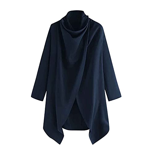 Meilily Herren Mantel Herbst Winter Kapuzenpullover Umschlagtuch Lose Männer Umhang Poncho Einfarbig Unregelmäßige Trenchcoat Pullover Sweatshirts Langarm Cape Hipster Outwear Warm Jacke Meilily Herren Mantel Herbst Winter Kapuzenpullover Umschlagtuch Lose Männer Umhang Poncho Einfarbig Unregelmäßige Trenchcoat Pullover Sweatshirts Langarm Cape Hipster Outwear Warm Jacke von Meilily
