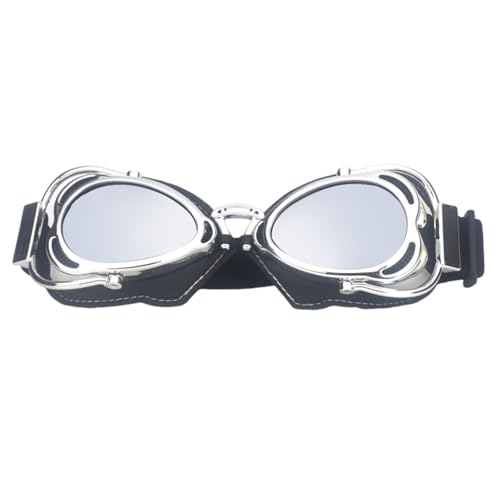 Meiliyizu Motorradbrille, Fahrräder, Reitbrille, kratzfest, staubdicht, für Jugendliche, Teenager, Erwachsene von Meiliyizu