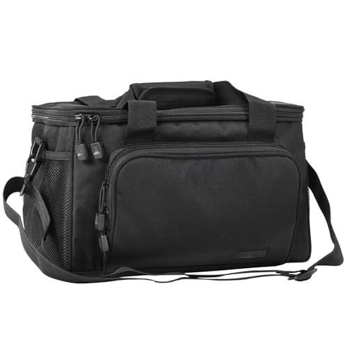 Meiliyizu Multifunktionale Angelausrüstung, Crossbody-Tasche, einzelne Schultertasche, große Kapazität, wasserabweisend, Angelködertasche von Meiliyizu