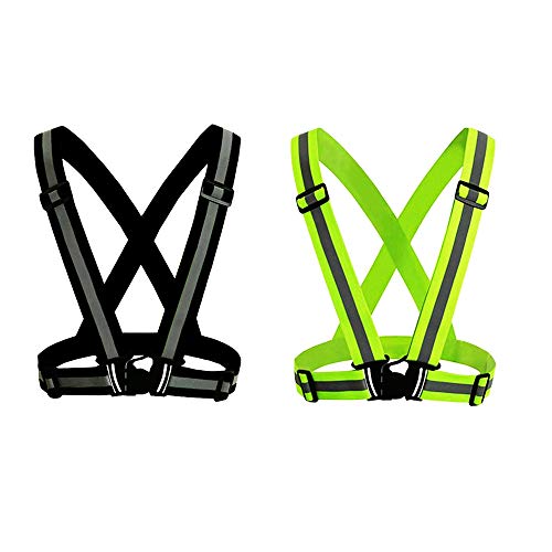2 Pcs Premium Warnweste Reflektorweste Reflektierende Sicherheitsweste Einstellbar Warnweste Leicht Hohe Sichtbarkeit Joggen Fahrrad Wandern Laufen Motorrad 2 Pcs Premium Warnweste Reflektorweste Reflektierende Sicherheitsweste Einstellbar Warnweste Leicht Hohe Sichtbarkeit Joggen Fahrrad Wandern Laufen Motorrad von Mein HERZ