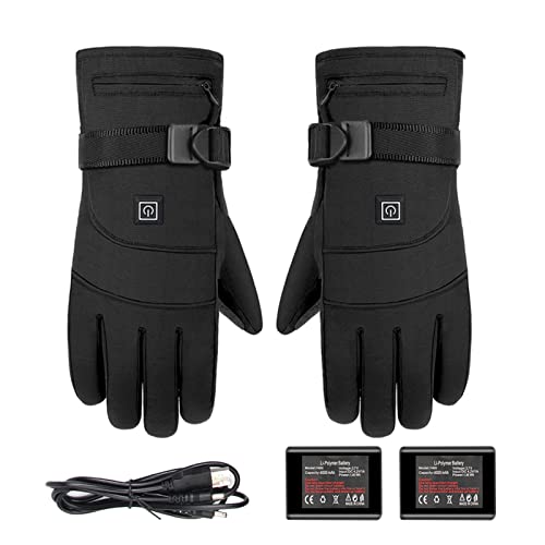 Meindin Elektrische beheizte Handschuhe | 3,7 V Akku Wiederaufladbare Touchscreen-Heizhandschuhe mit 3 Temperaturstufen | Thermohandschuhe Schnelle Heizung für Winter Damen Herren Mädchen Meindin Elektrische beheizte Handschuhe | 3,7 V Akku Wiederaufladbare Touchscreen-Heizhandschuhe mit 3 Temperaturstufen | Thermohandschuhe Schnelle Heizung für Winter Damen Herren Mädchen von Meindin
