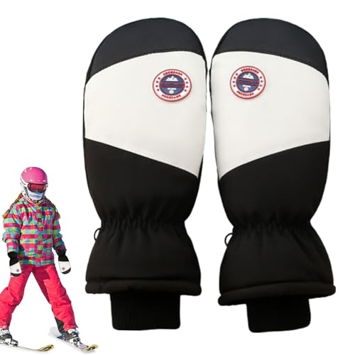 Meindin Skihandschuhe für Damen, wasserdicht, Snowboard-Handschuhe, winddicht, warm, Snowboard-Handschuhe, rutschfest, für Mädchen, Winterhandschuhe zum Skifahren, Outdoor-Skaten, für Herren und Damen von Meindin