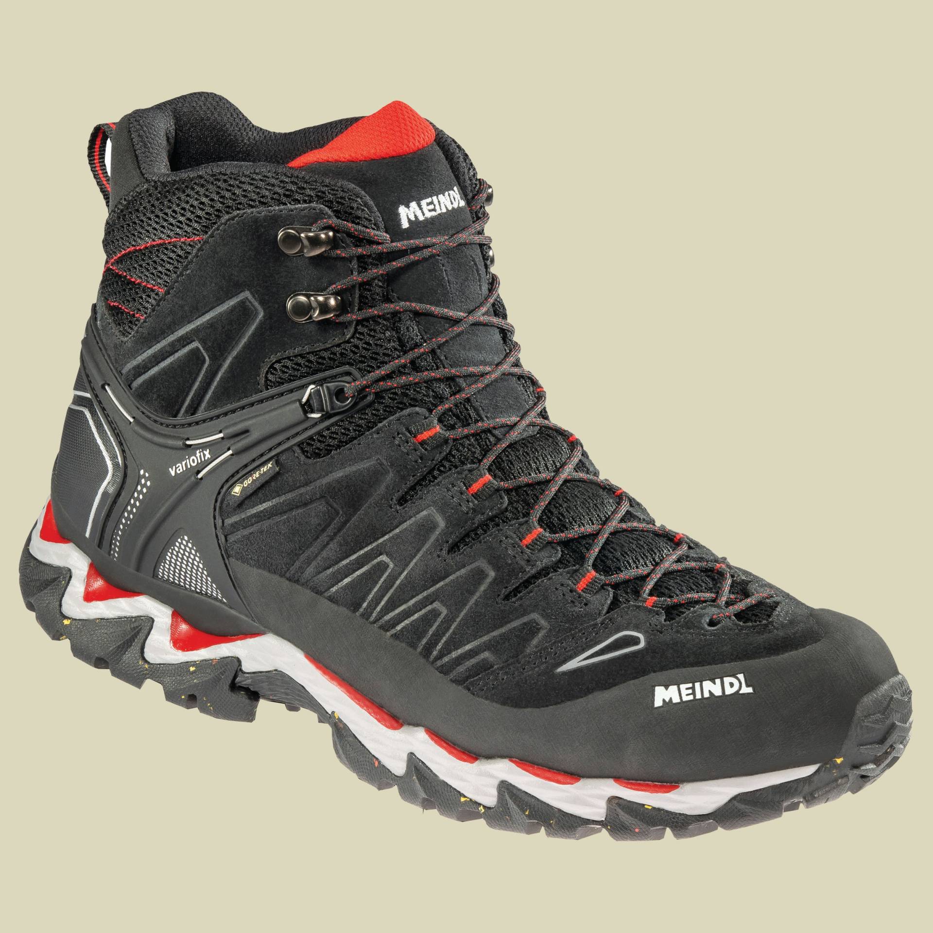 Lite Hike GTX Men Größe UK 11,5 Farbe schwarz/rot von Meindl