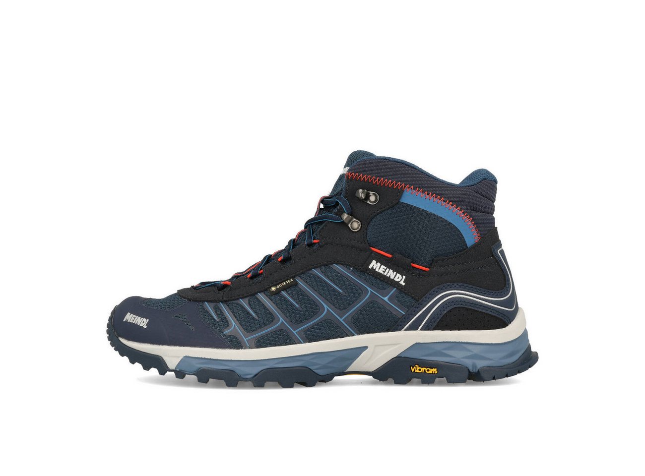 Meindl Meindl Finale Mid GTX Herren Marine Rot Blau EUR 44.5 Outdoorschuh von Meindl