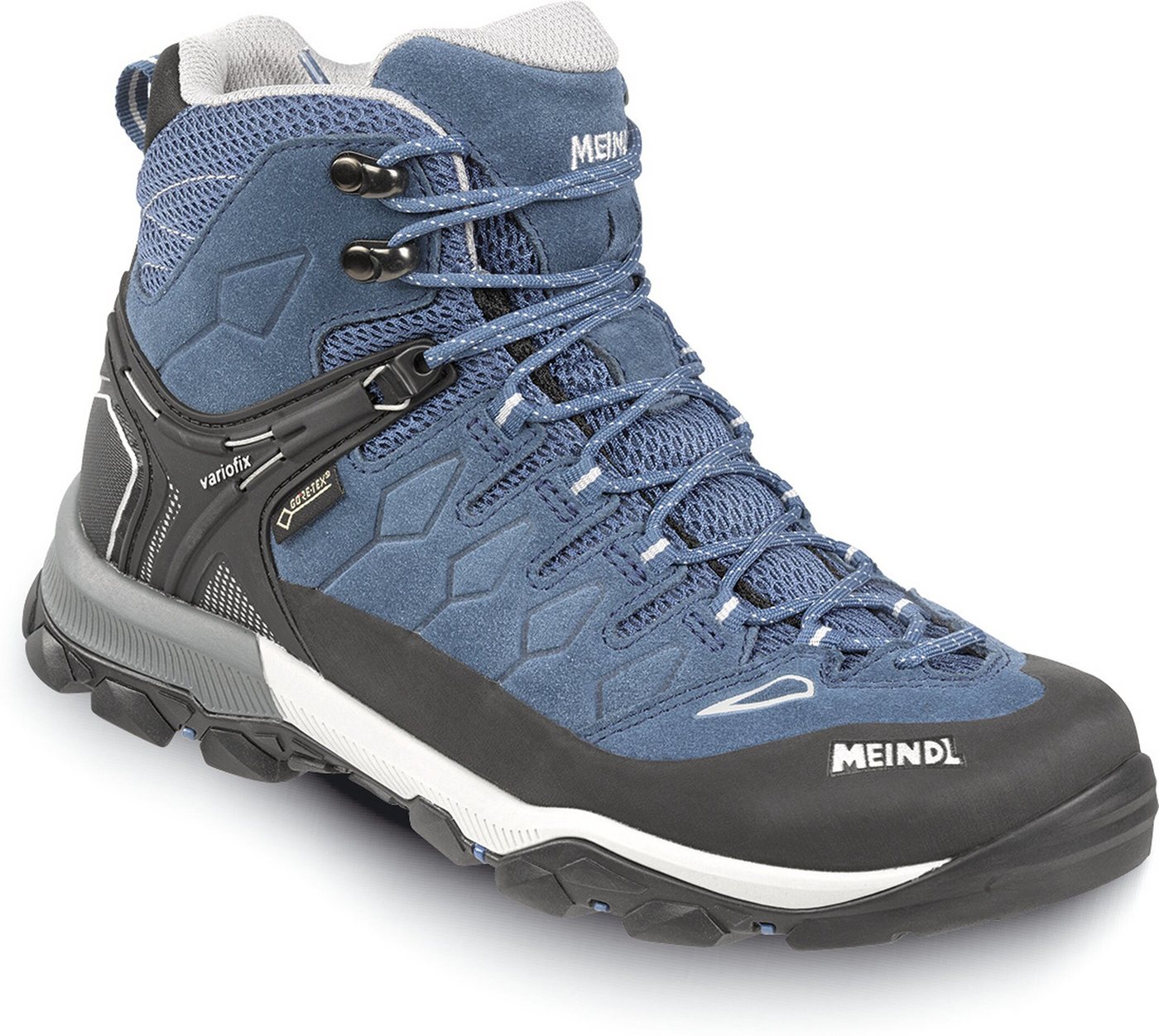 Meindl Tereno Lady Mid GTX blau/hellgrau Wanderschuh von Meindl