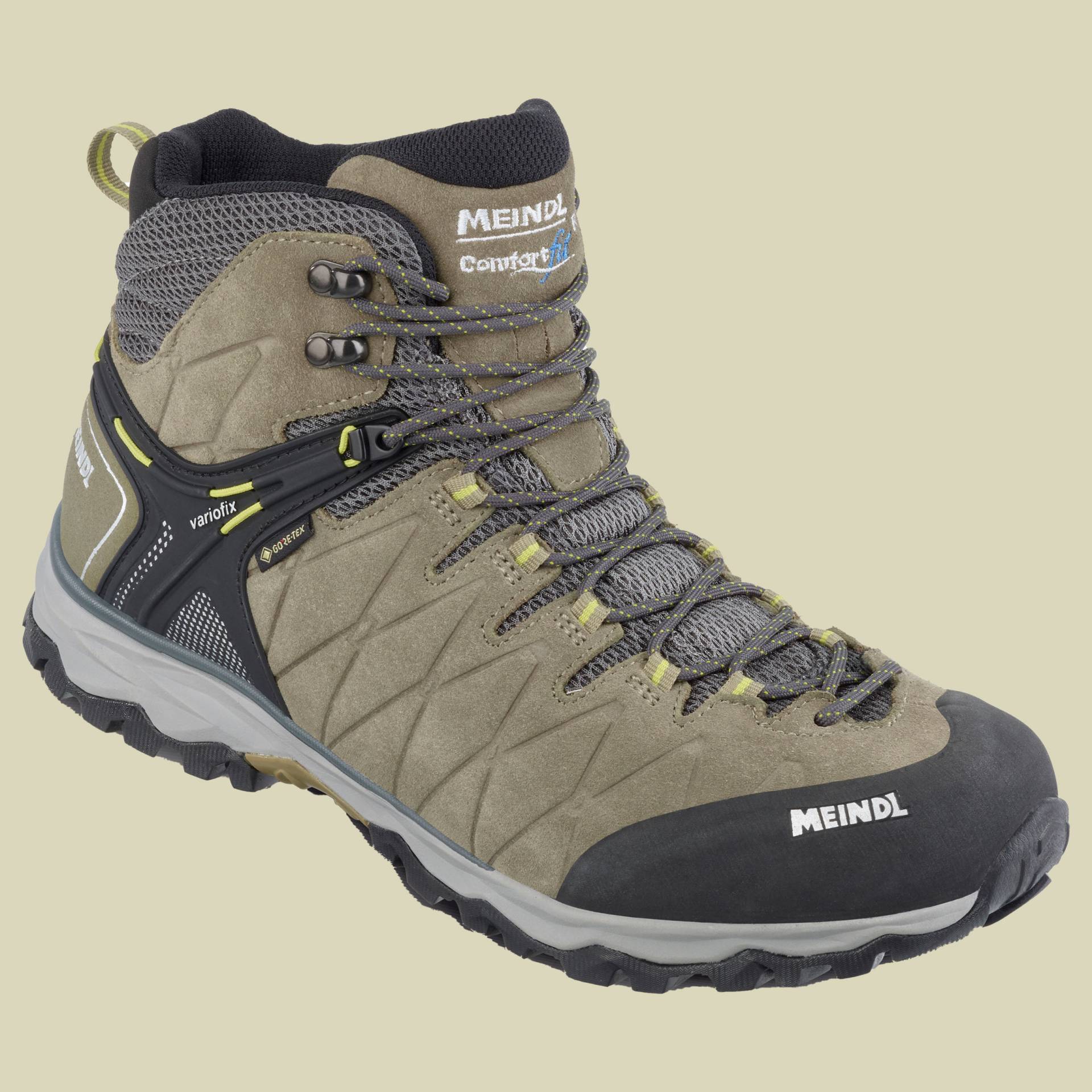 Mondello Mid GTX Men beige UK 10,5 - natur/gelb von Meindl