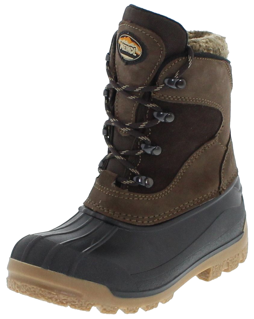 SÖLDEN JUNIOR Dunkelbraun Kinder Winterstiefel von Meindl