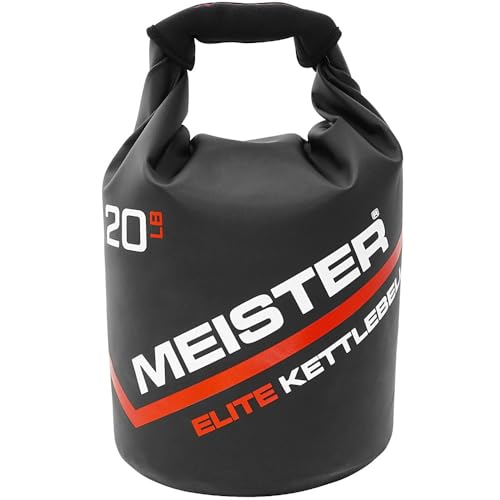Meister Elite tragbare Sand-Kugelhantel – weicher Sandsack-Gewicht – 9,0 kg von Meister