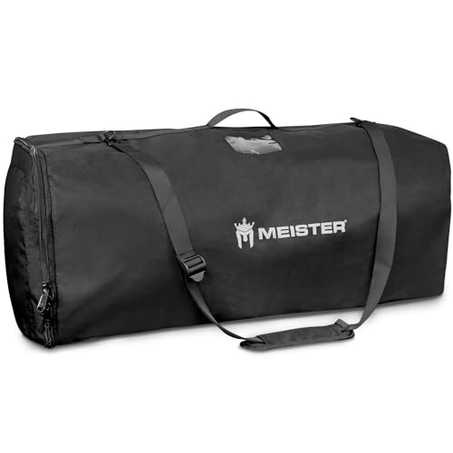 Meister Pack Duffel Bag – Schutzhülle für Flugzeuge bis 75 l, wasserdicht, Schwarz von Meister