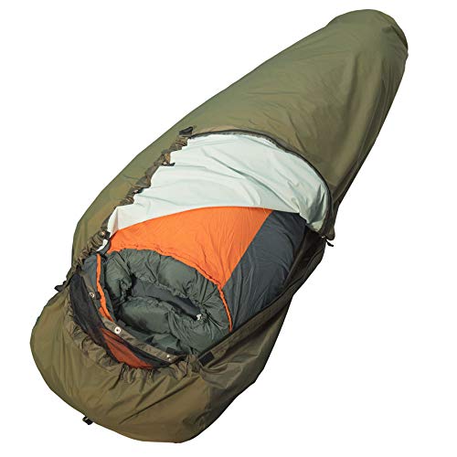 Aven Biwaksack - wasserdicht - robust - Half Zip - 2 Reißverschlüsse Links und rechts - für Schlafsack - abnehmbares Moskitonetz - Schlafsack Hülle Aven Biwaksack - wasserdicht - robust - Half Zip - 2 Reißverschlüsse Links und rechts - für Schlafsack - abnehmbares Moskitonetz - Schlafsack Hülle von Melan-Store
