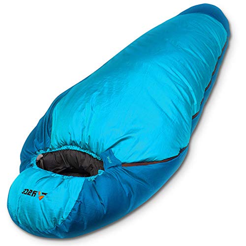 Aven Peak Schlafsack 230 cm - Hochleistungs Mumienschlafsack - koppelbar - warm - für bis zu -32 Grad - blau - Partnerschlafsack - Camping - Winterschlafsack Aven Peak Schlafsack 230 cm - Hochleistungs Mumienschlafsack - koppelbar - warm - für bis zu -32 Grad - blau - Partnerschlafsack - Camping - Winterschlafsack von Melan-Store