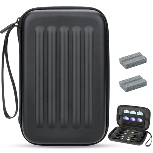 Mellbree Dart Tasche Box–Perfekte Aufbewahrungslösung für 6 Steeldarts & Softdarts | Hardshell Schutz, Kein Verrutschen, Viel Platz für Zubehör & Flights Mellbree Dart Tasche Box–Perfekte Aufbewahrungslösung für 6 Steeldarts & Softdarts | Hardshell Schutz, Kein Verrutschen, Viel Platz für Zubehör & Flights von Mellbree