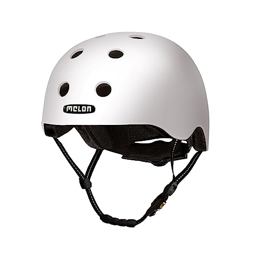 Melon Fahrradhelm »Brightest« für Damen, Herren und Kinder | Leichter & sicherer urbaner Cityhelm mit Magnetverschluss, individuell anpassbar in weiß | Größe M-L (52-58 cm) … Melon Fahrradhelm »Brightest« für Damen, Herren und Kinder | Leichter & sicherer urbaner Cityhelm mit Magnetverschluss, individuell anpassbar in weiß | Größe M-L (52-58 cm) … von Melon