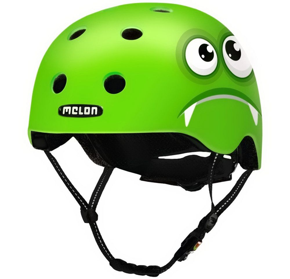 Melon Fahrradhelm Melon Kinderhelm Kids Collection" monster matt grün ca. 0,312 kg Melon Fahrradhelm Melon Kinderhelm Kids Collection" monster matt grün ca. 0,312 kg von Melon