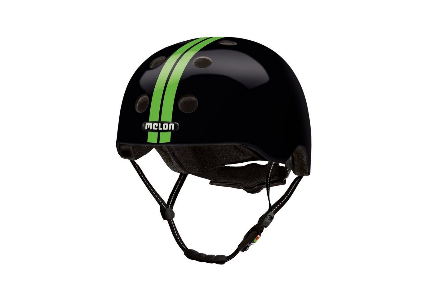 Melon Fahrradhelm Straight Green Black, super leicht, Magnetverschluss, größenverstellbar, mehr als 50 Designs Melon Fahrradhelm Straight Green Black, super leicht, Magnetverschluss, größenverstellbar, mehr als 50 Designs von Melon