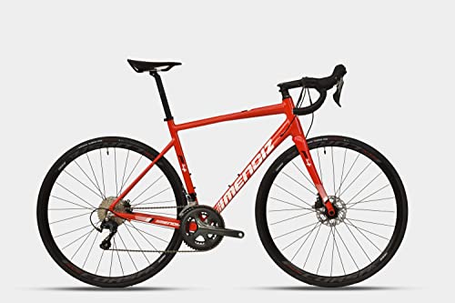 Mendiz Bikes Rennrad F4.08, Aluminium, Größe: 48 cm, Shimano Tiagra R4700, Scheibenbremsen, Farbe rot Mendiz Bikes Rennrad F4.08, Aluminium, Größe: 48 cm, Shimano Tiagra R4700, Scheibenbremsen, Farbe rot von Mendiz