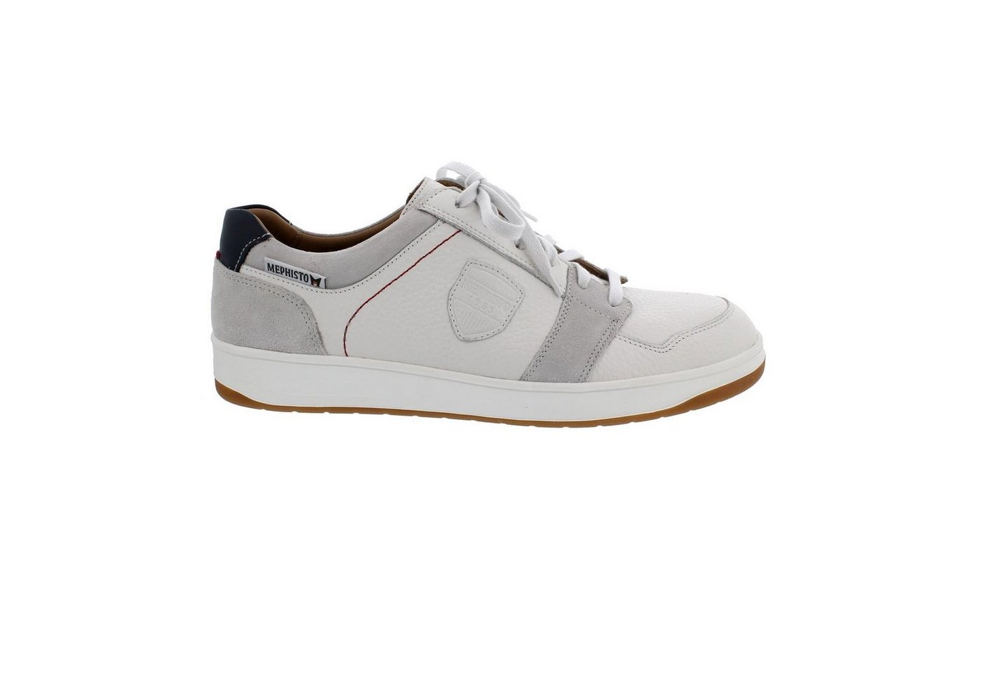 Mephisto Mephisto Hugh Sneaker, Oregon 1330/VE. 3661 /NE. 1545, White, SOFT-AIR Schnürschuh Mephisto Mephisto Hugh Sneaker, Oregon 1330/VE. 3661 /NE. 1545, White, SOFT-AIR Schnürschuh von Mephisto