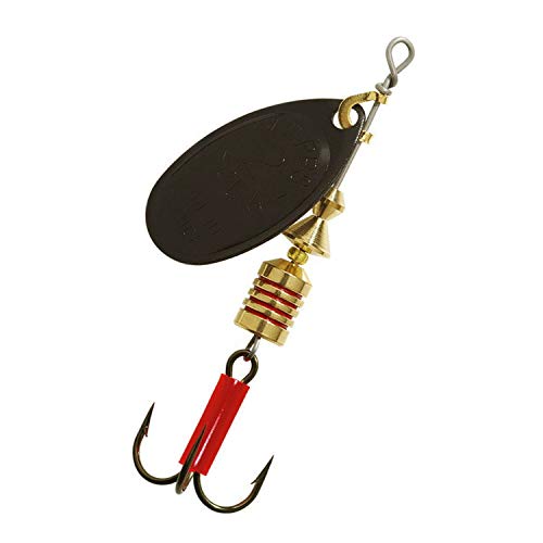 Mepps Aglia Spinner Black#24,5g, 1 Stück Mepps Aglia Spinner Black#24,5g, 1 Stück von FOXCUP