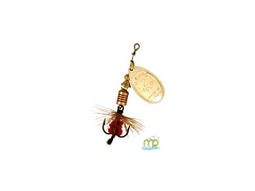 Mepps Aglia Spinner mit Löffel zum Angeln, Silberfarben, Motiv: Rote Mücke, N°0 Mepps Aglia Spinner mit Löffel zum Angeln, Silberfarben, Motiv: Rote Mücke, N°0 von Mepp's