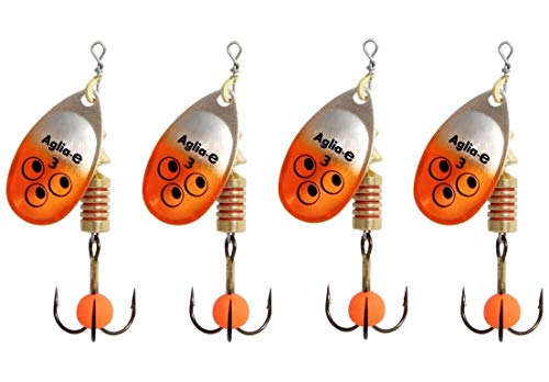 Mepps Aglia E-Brite Gr. 1 Spinnerset Orange 4 Spinner Forellenblinker Set Mepps Aglia E-Brite Gr. 1 Spinnerset Orange 4 Spinner Forellenblinker Set von Mepps