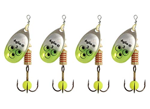 Mepps Aglia E-Brite Gr. 5 Chartreuse 4 Spinner Forellenblinker Set Mepps Aglia E-Brite Gr. 5 Chartreuse 4 Spinner Forellenblinker Set von Mepps