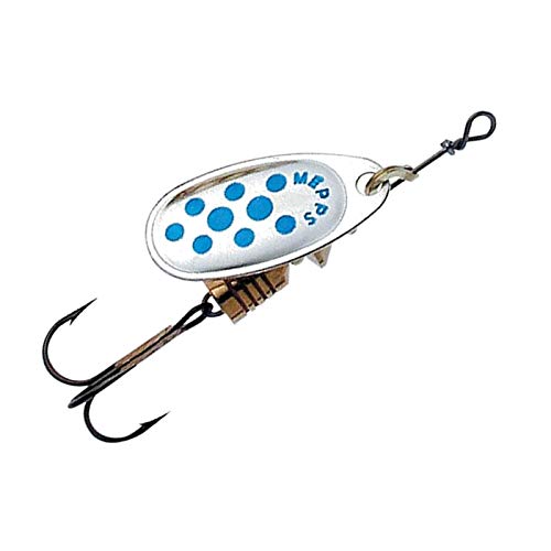 Mepps Comet Decore Spinner Gr. 2 silber-blau Mepps Comet Decore Spinner Gr. 2 silber-blau von MEPPS