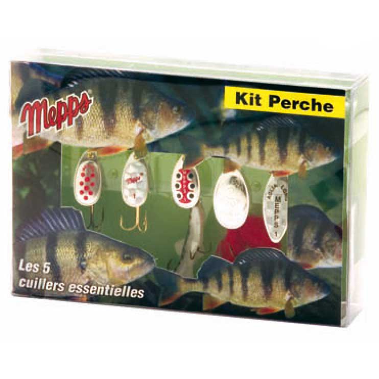 Mepps Kit Perche Spoon Silber Mepps Kit Perche Spoon Silber von Mepps