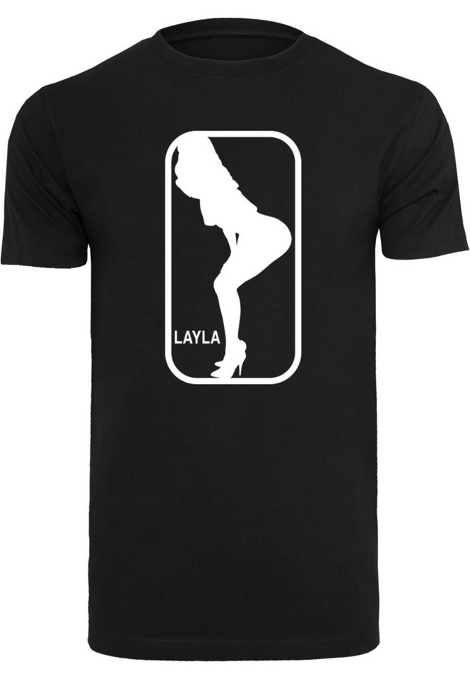 Merchcode T-Shirt Merchcode Herren Layla Dance X T-Shirt (1-tlg) von Merchcode